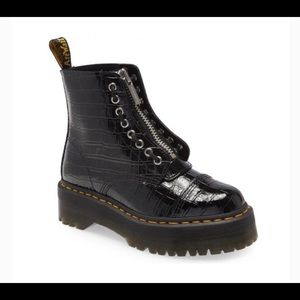 Dr. Martens Sinclair. Patent Lamper Croc Emboss